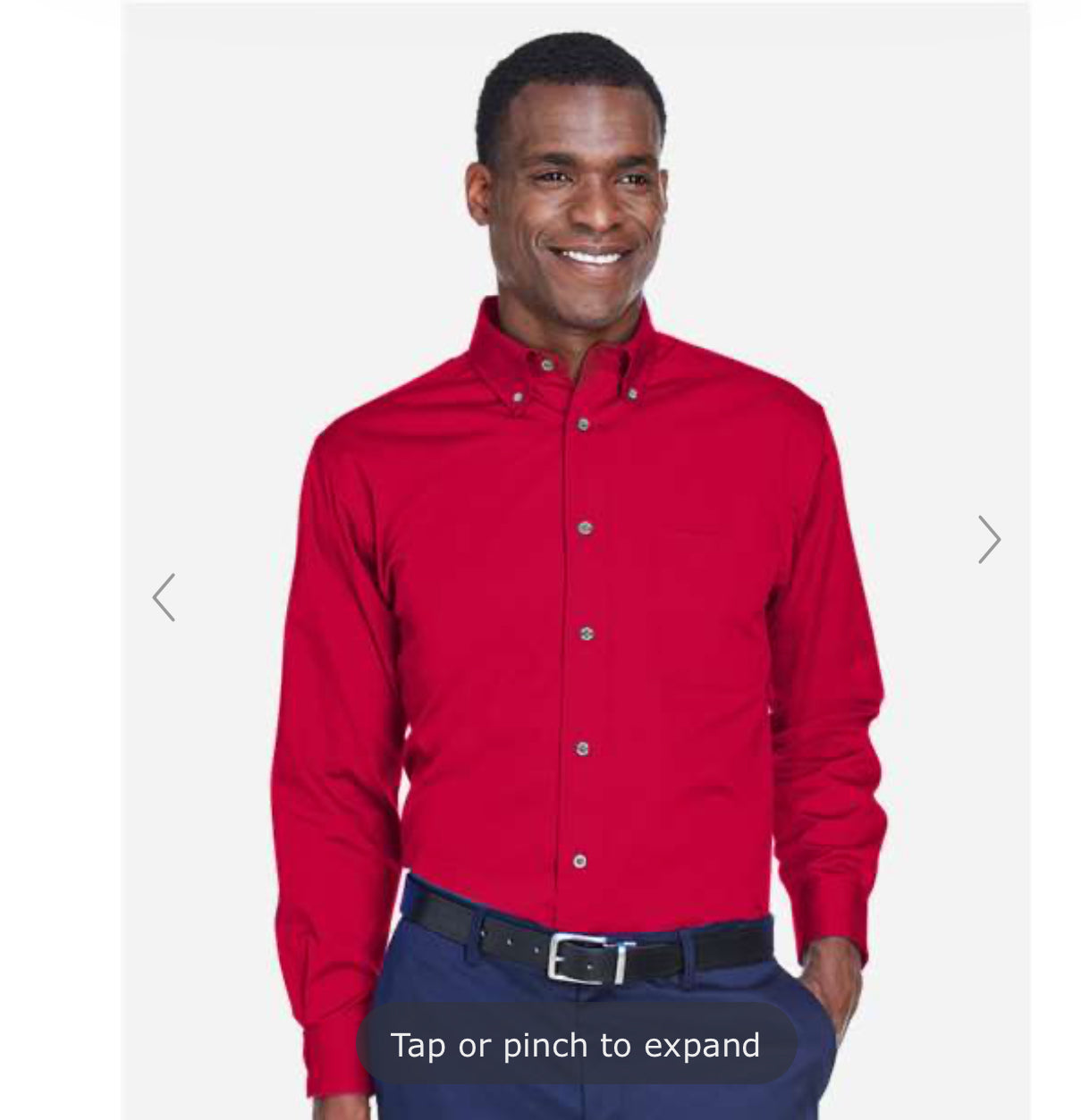 Harrington Men's Easy Blend™ Twill Shirt - M500