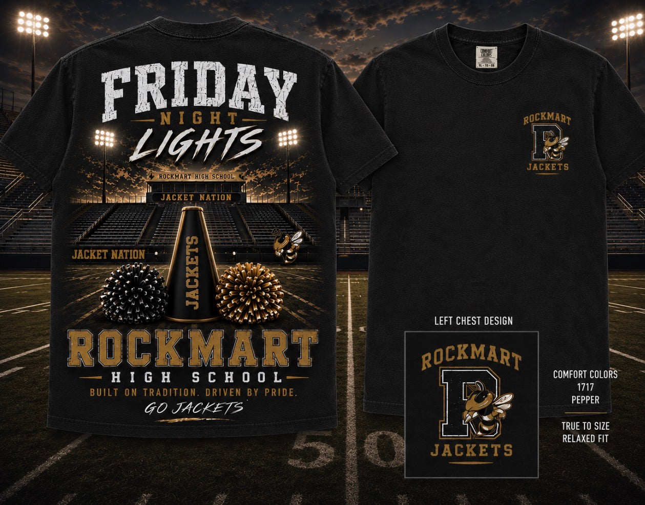 Friday Night Lights Cheer-individual or group! choose your school