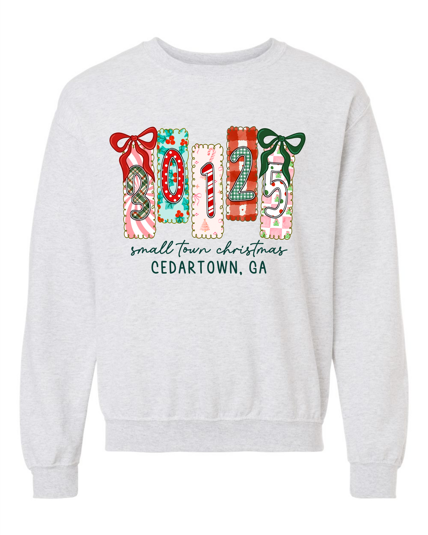Zip Code Pink and bows Shirt Cedartown