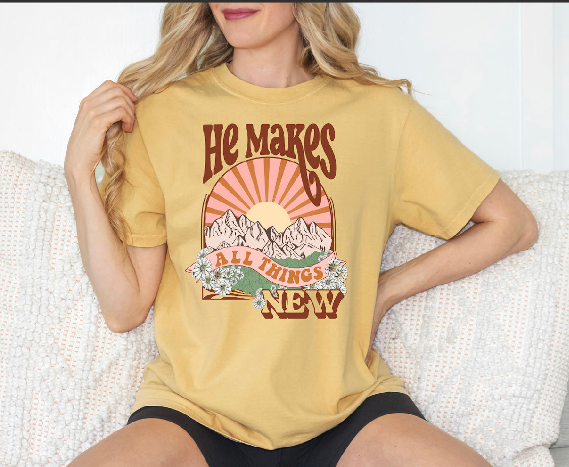 He makes Everything New