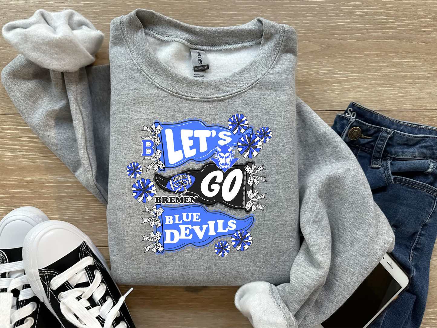 Lets Go Bremen Blue Devils