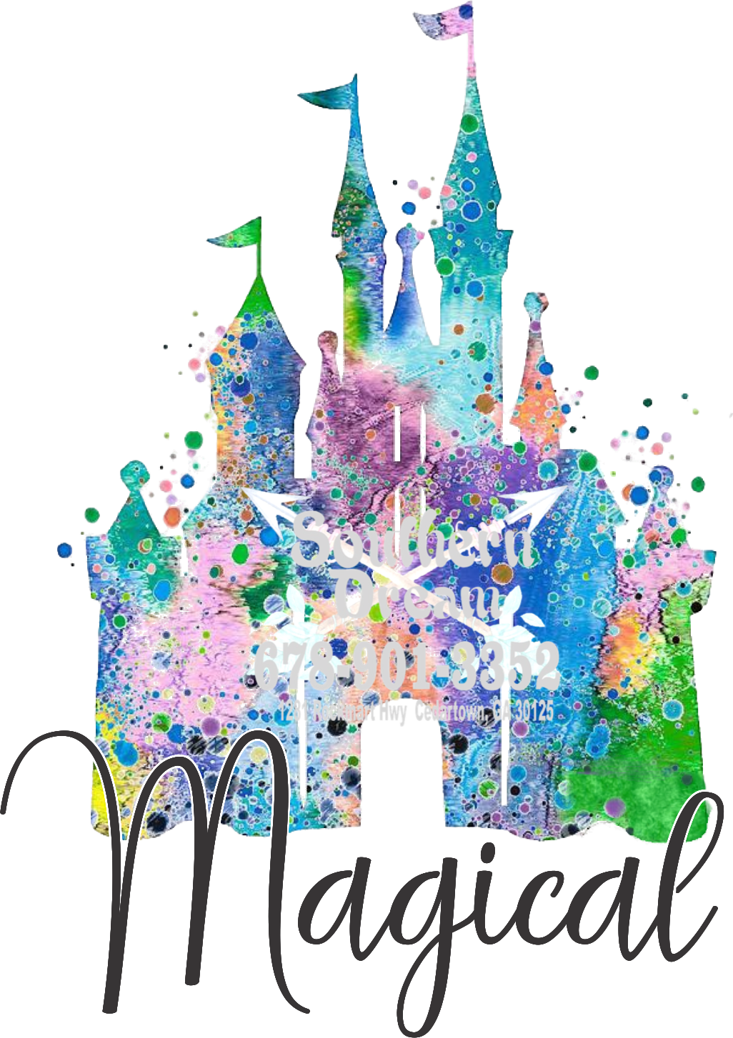 Magical Castle Design Transfer