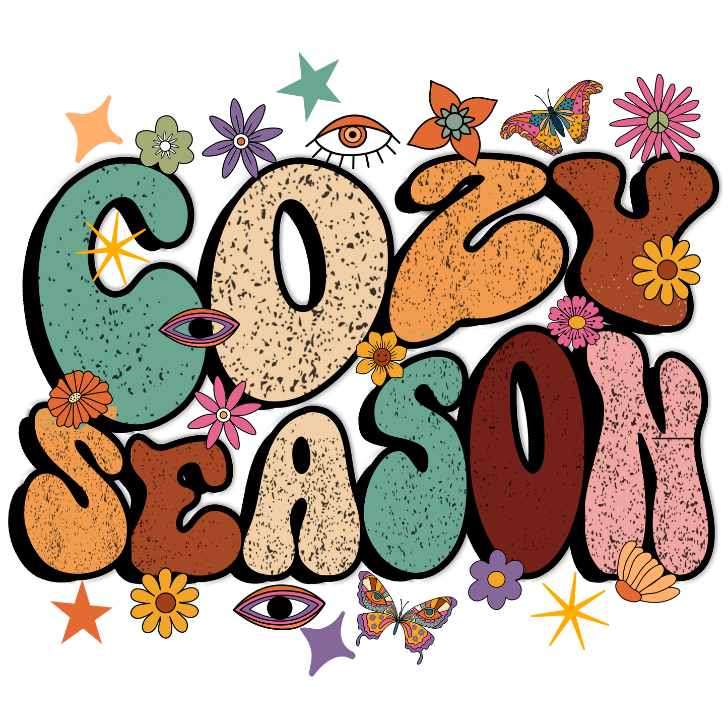 Cozy Season Design Transfer