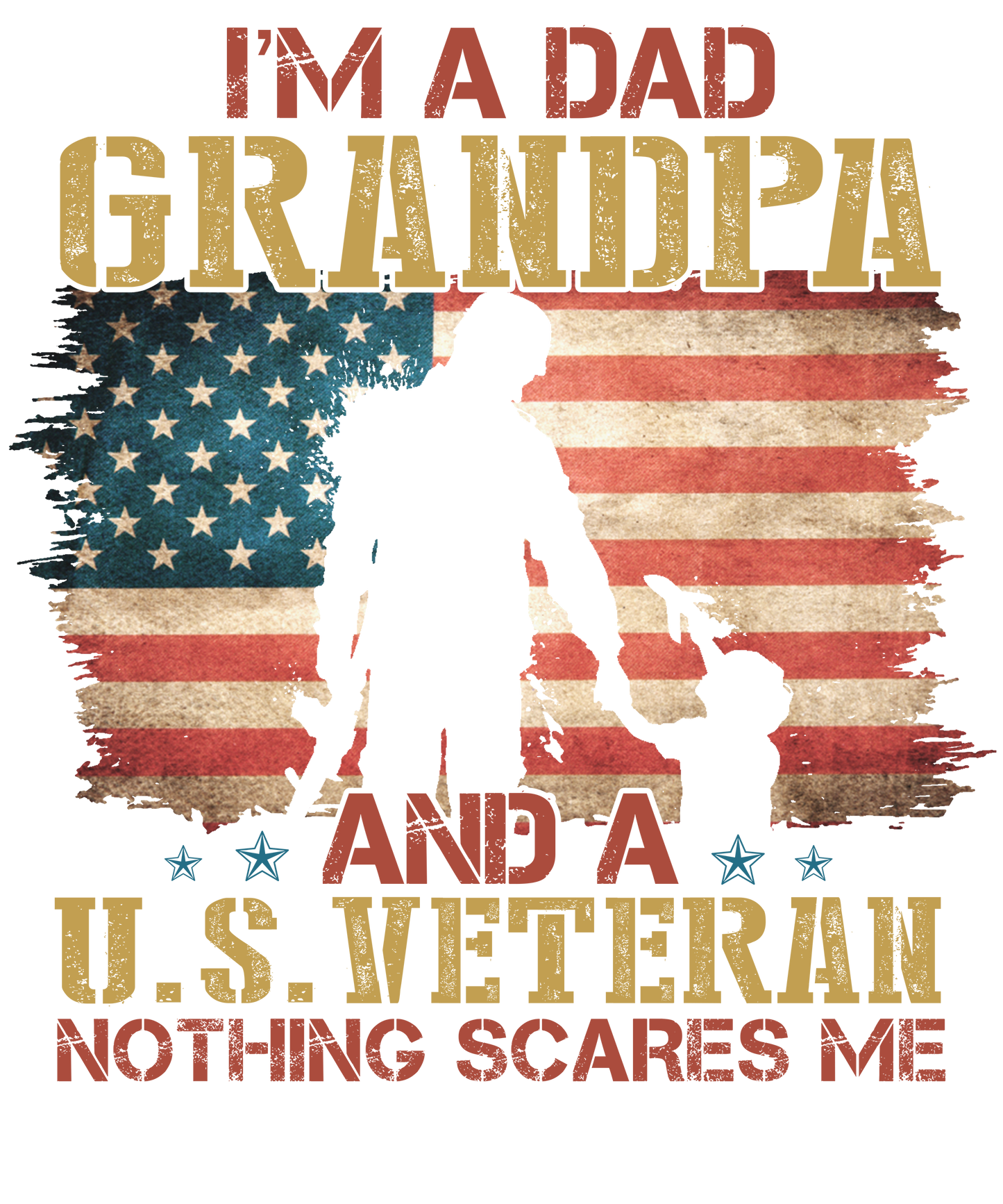Grandpa and Veteran Design Transfer