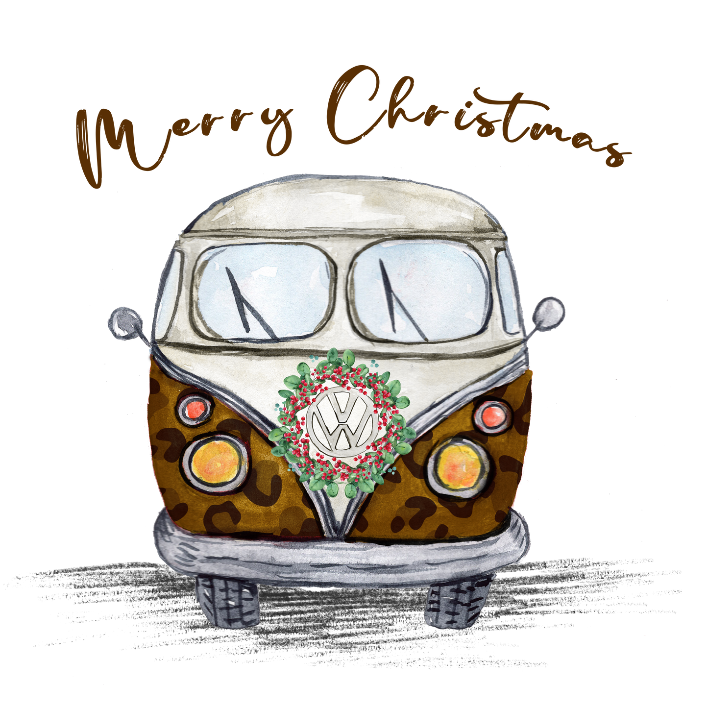 Merry Christmas VWDesign Transfer