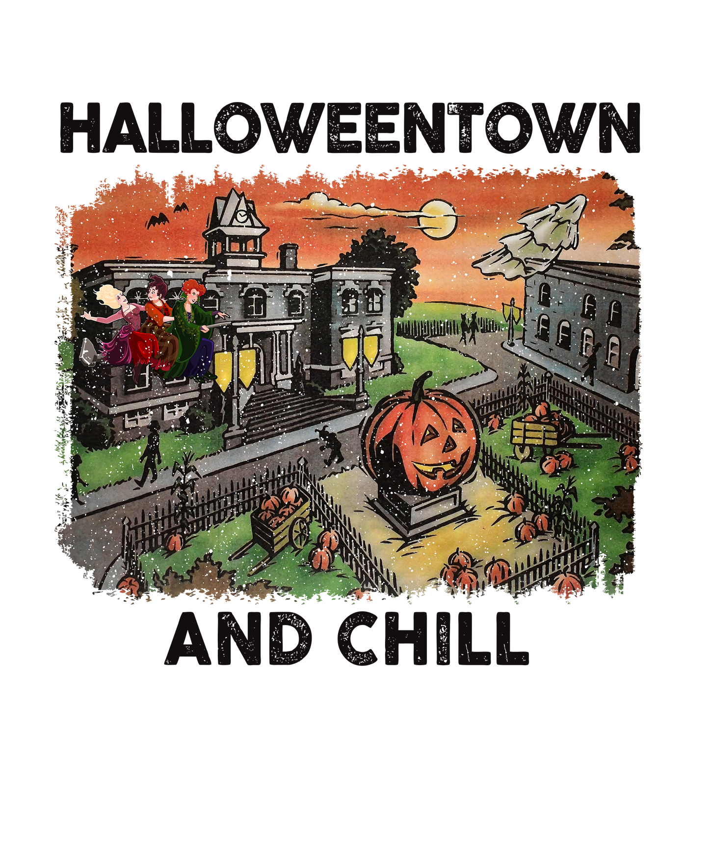 Halloweentown Design Transfer