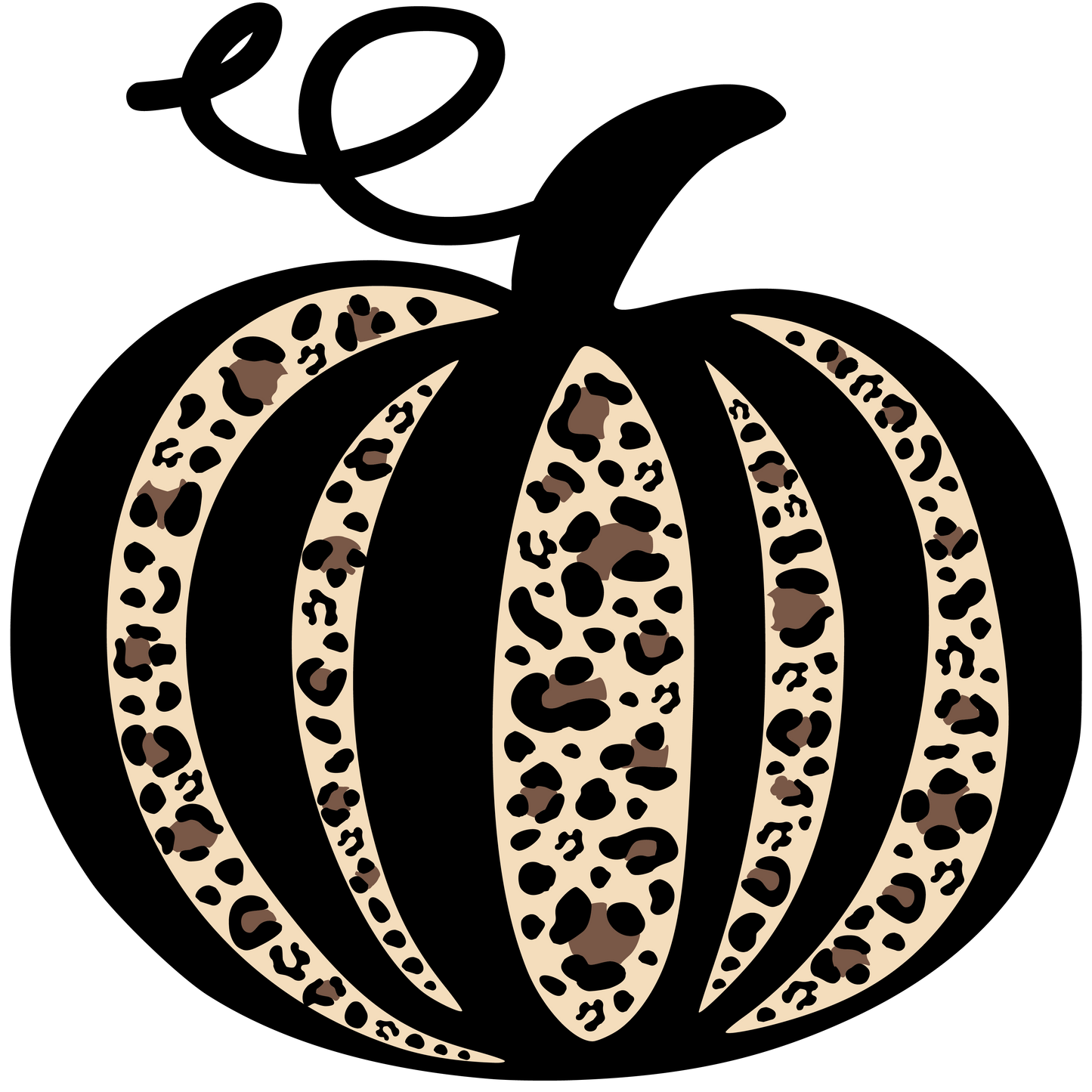 Leopard PumpkinDesign Transfer