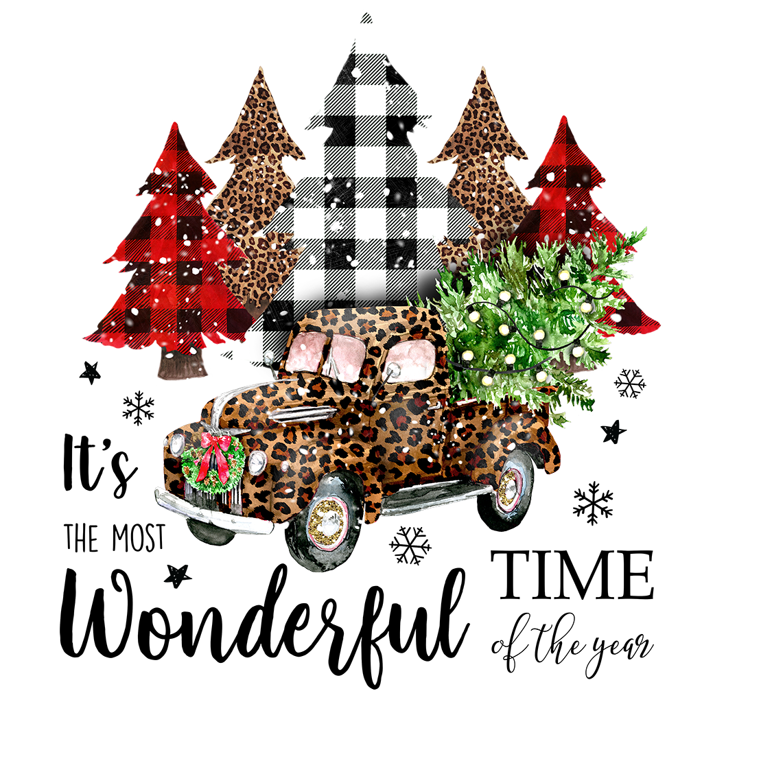 It's The Most Wonderful Time of the Year Design Transfer