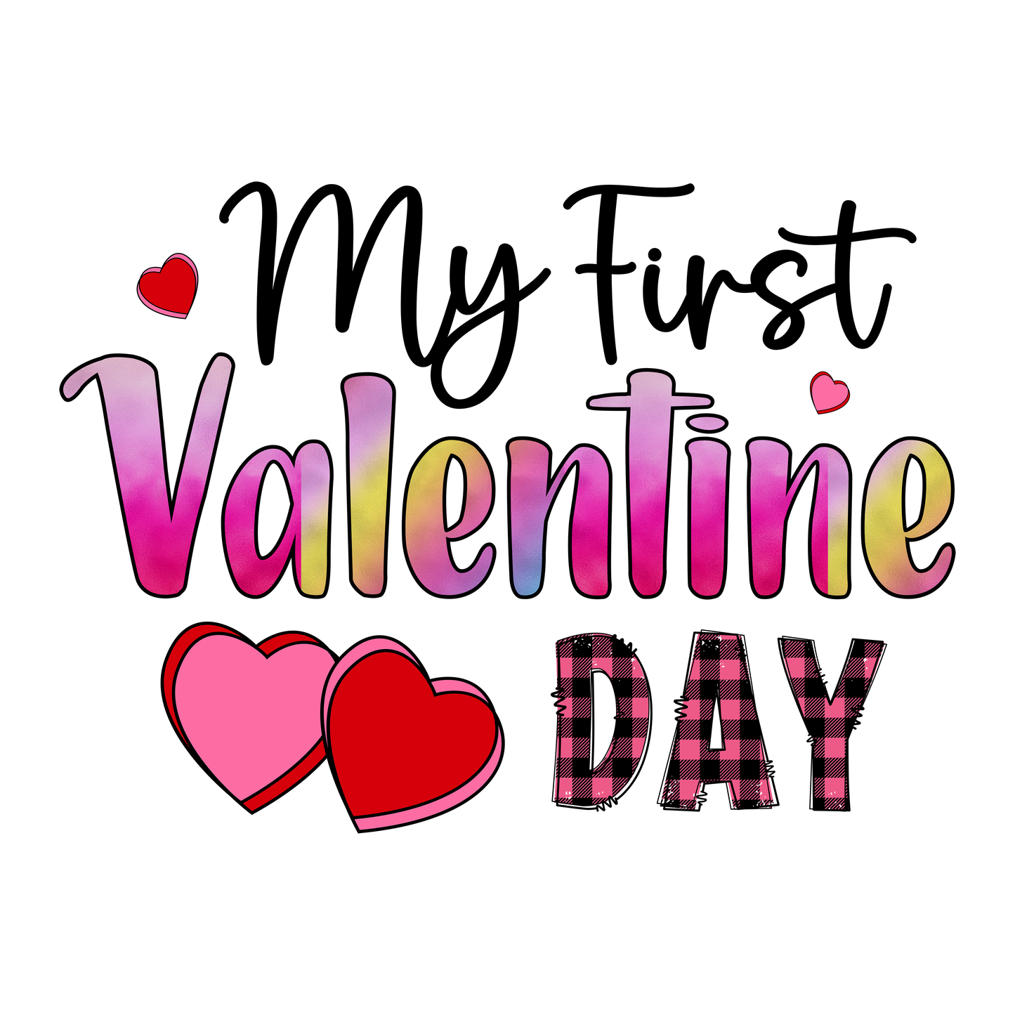 My First Valentine Day Design Transfer