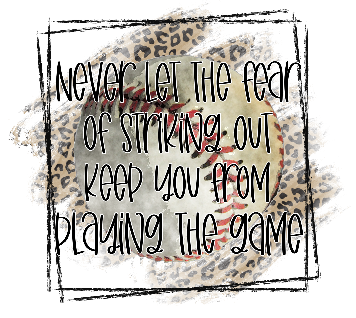 Fear of Striking Out Baseball Design Transfer