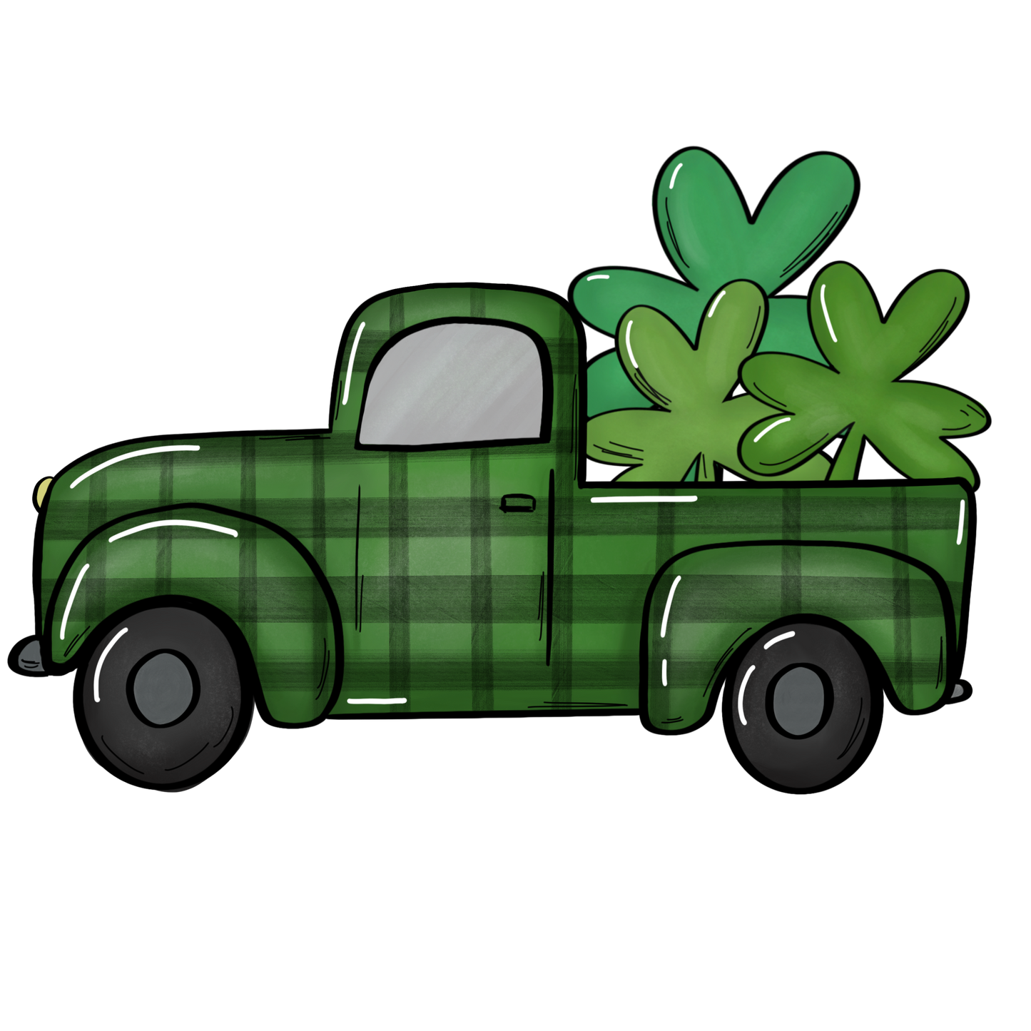 St. Patrick's Day TruckDesign Transfer