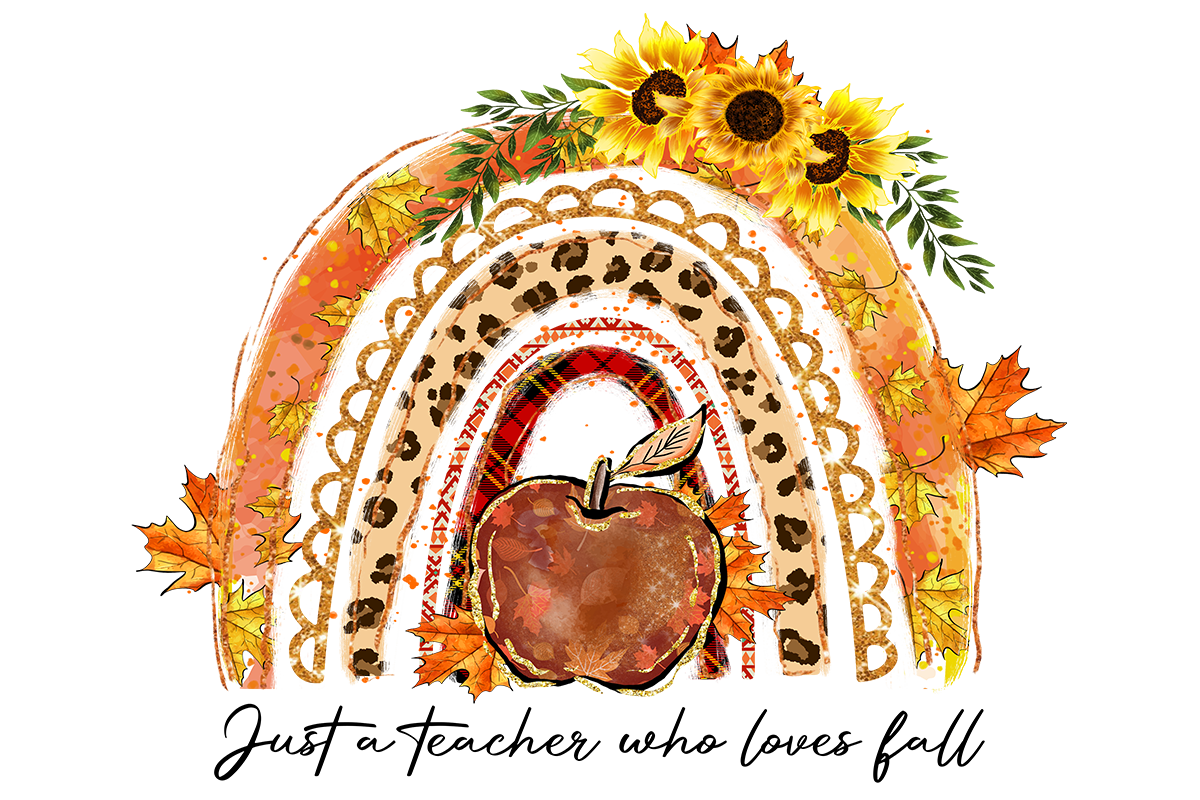 Just a Teacher who loves Fall Design Transfer