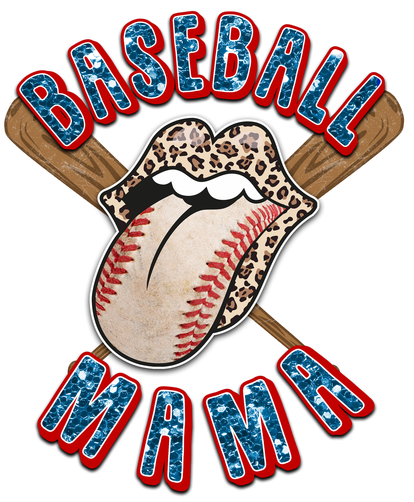 Baseball Mama Design Transfer