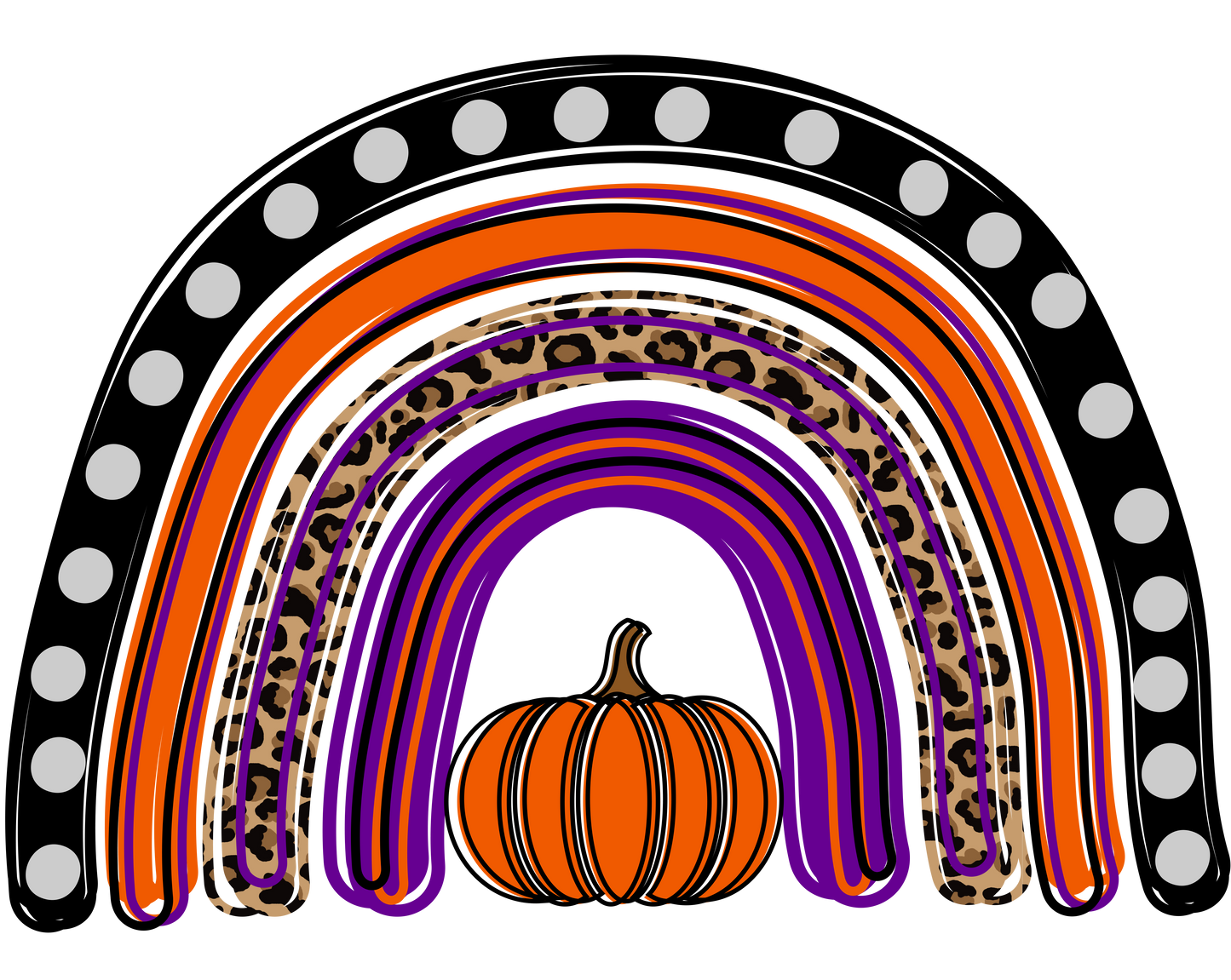 Pumpkin RainbowDesign Transfer