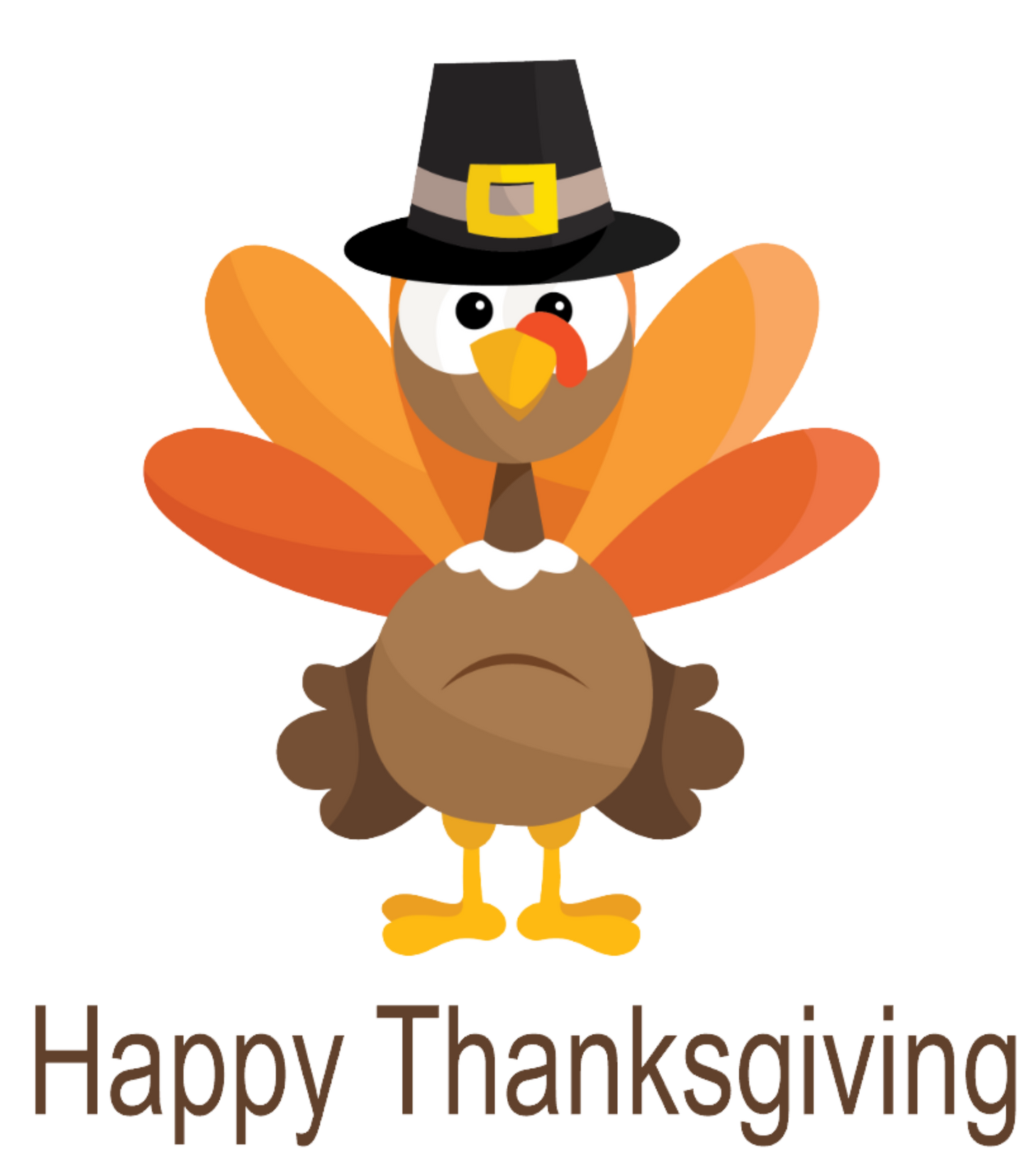Happy Thanksgiving TurkeyDesign Transfer