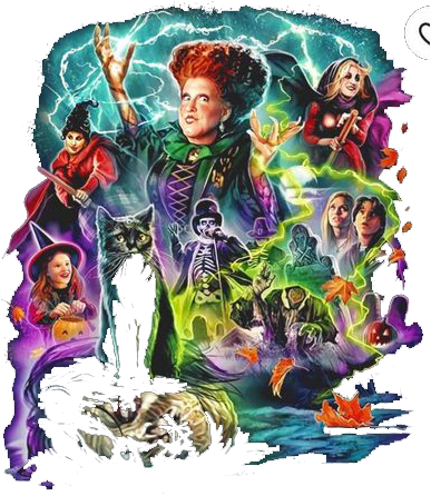 Hocus Pocus Halloween Design Transfer