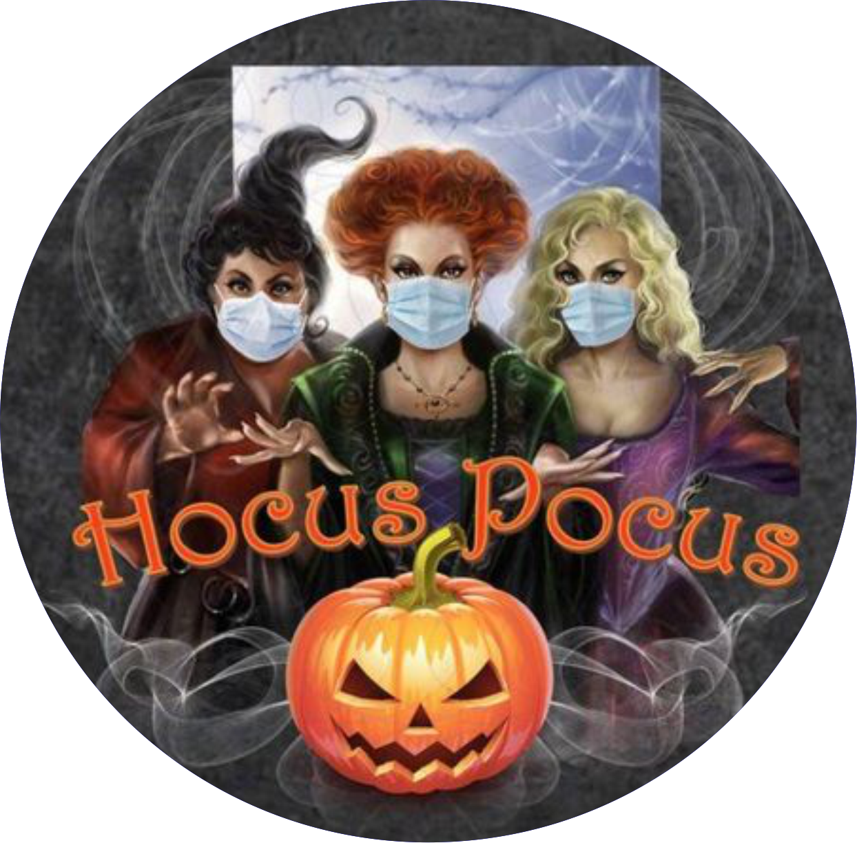 Hocus Pocus Masks Design Transfer