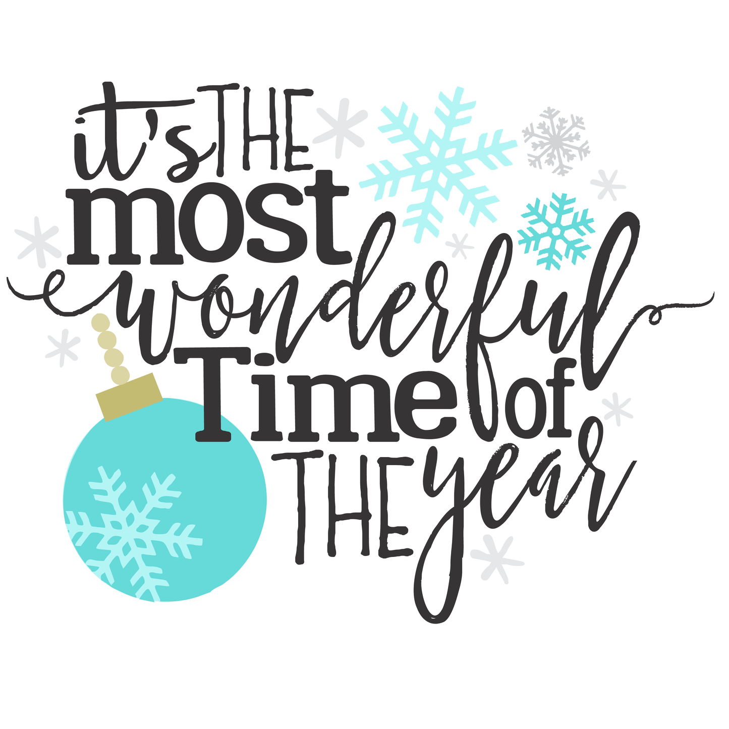 It's the most Wonderful Time of the year2Design Transfer