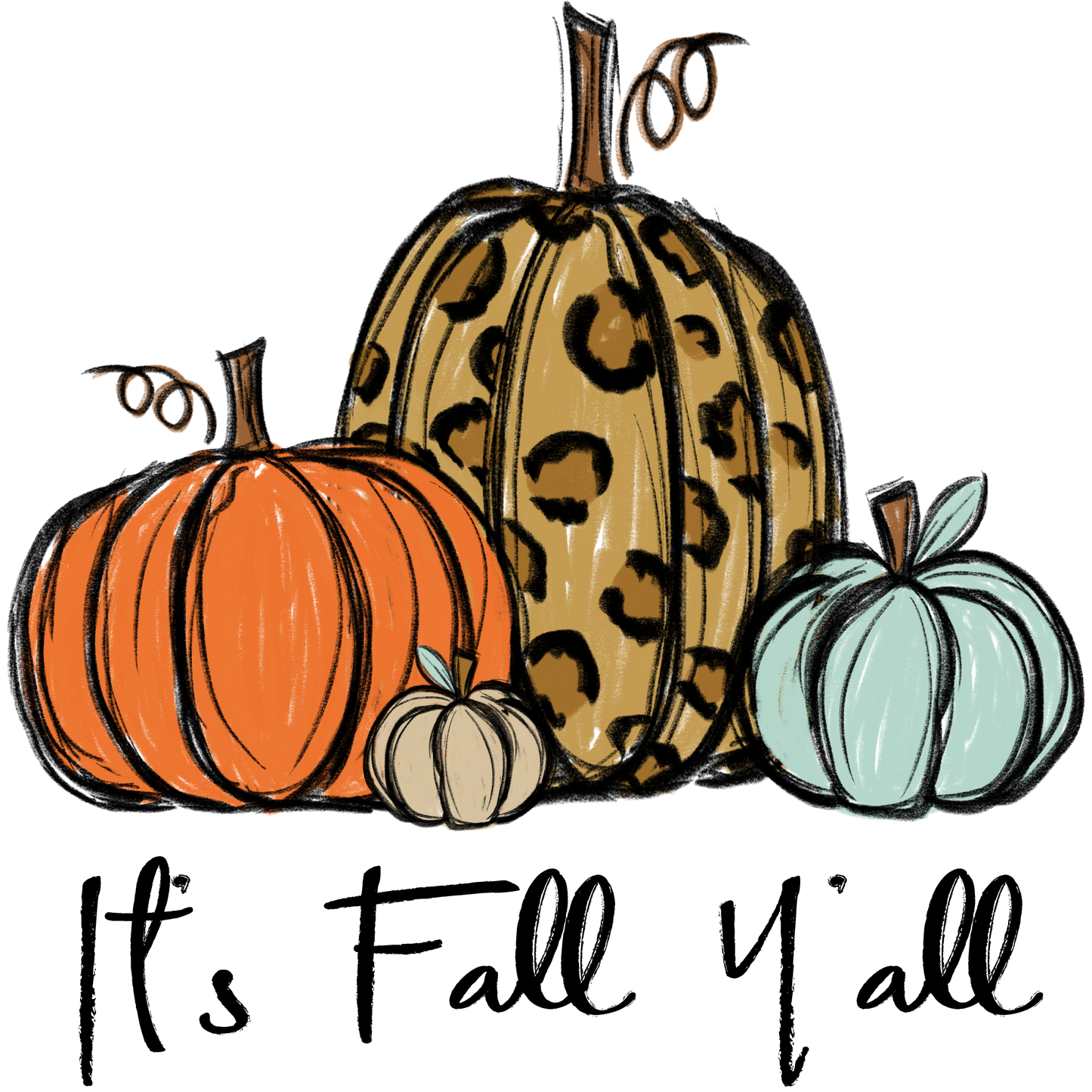 It's Fall Y'AllDesign Transfer