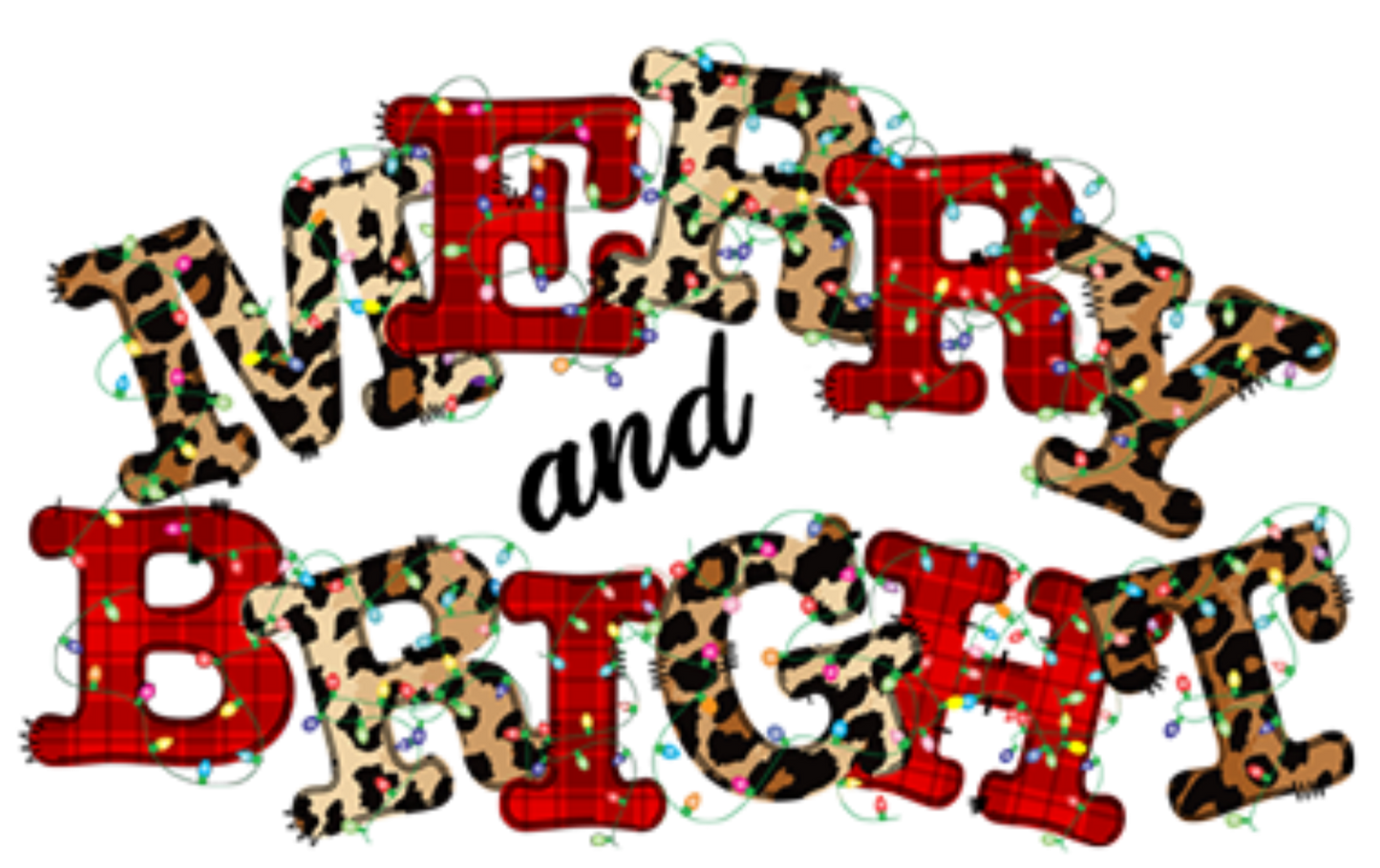 Merry and Bright Design Transfer