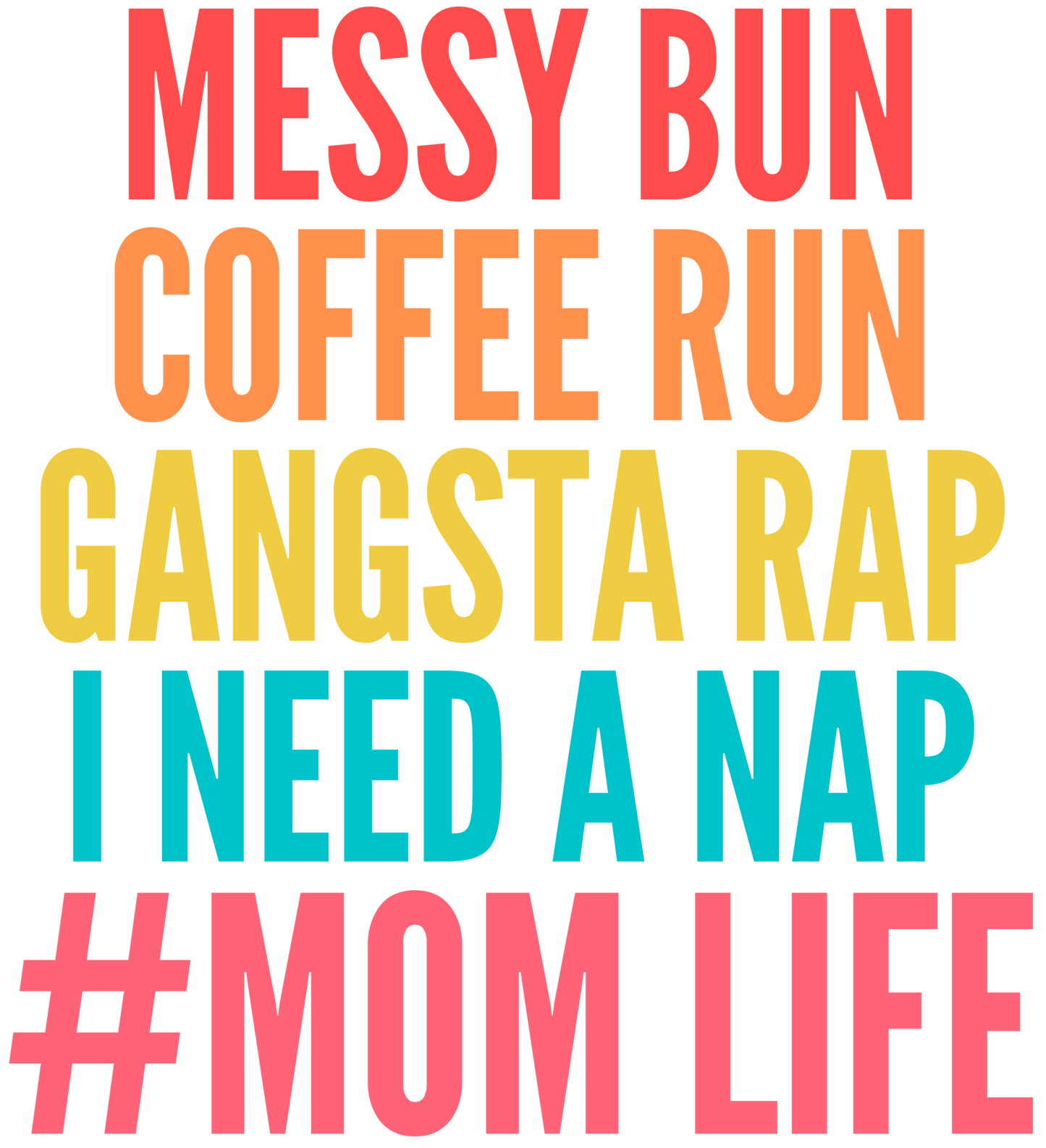 Messy Bun Coffee Run