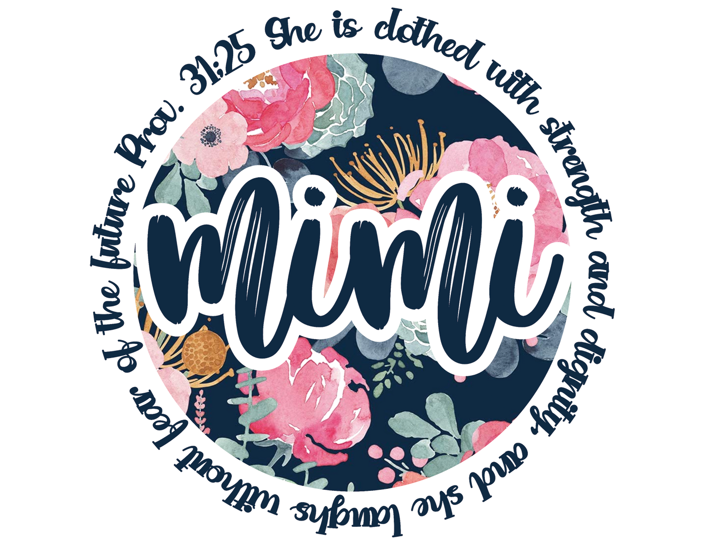 Prov. 31 MiMi Floral Design Transfer