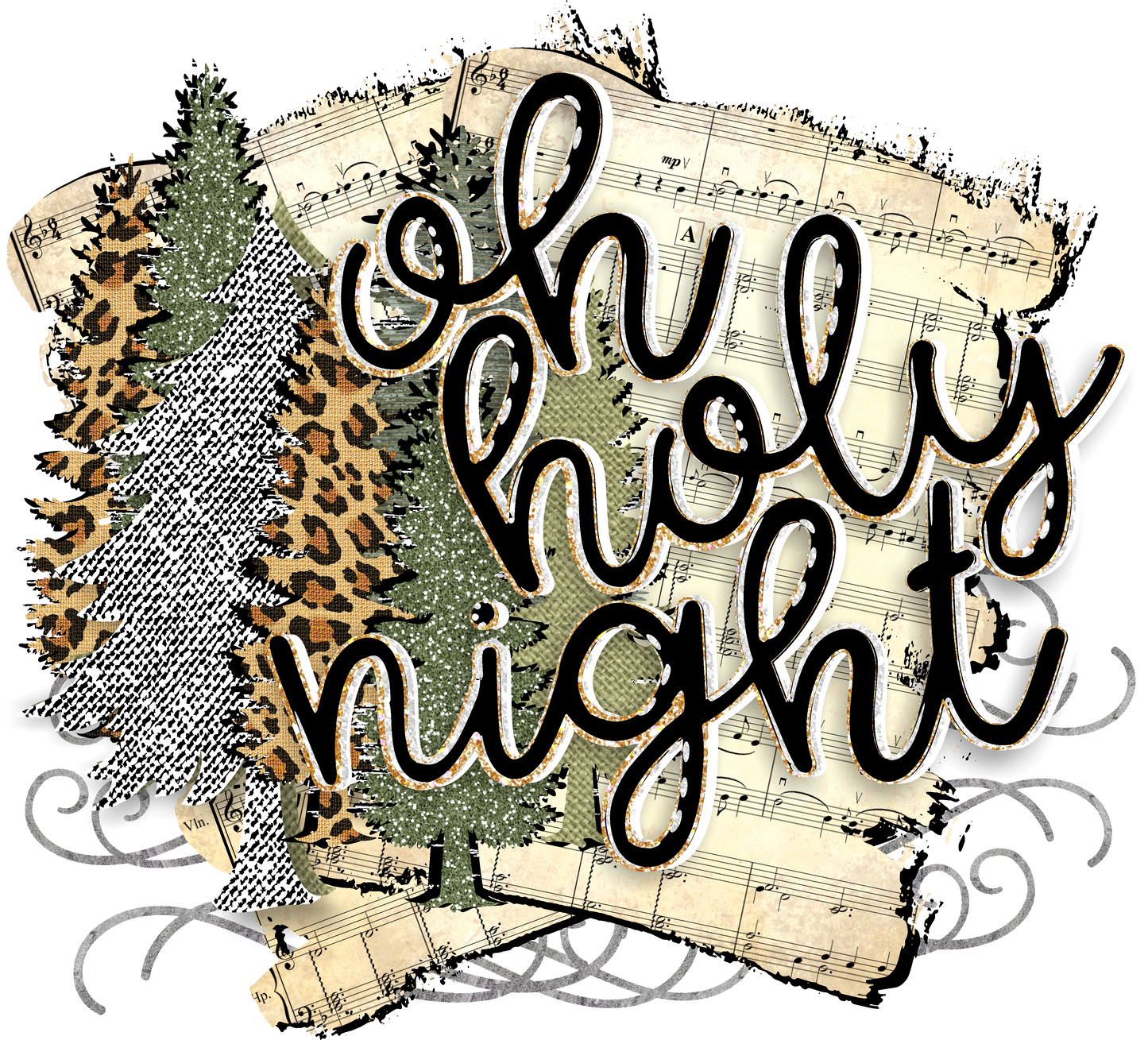Oh Holy Night Design Transfer