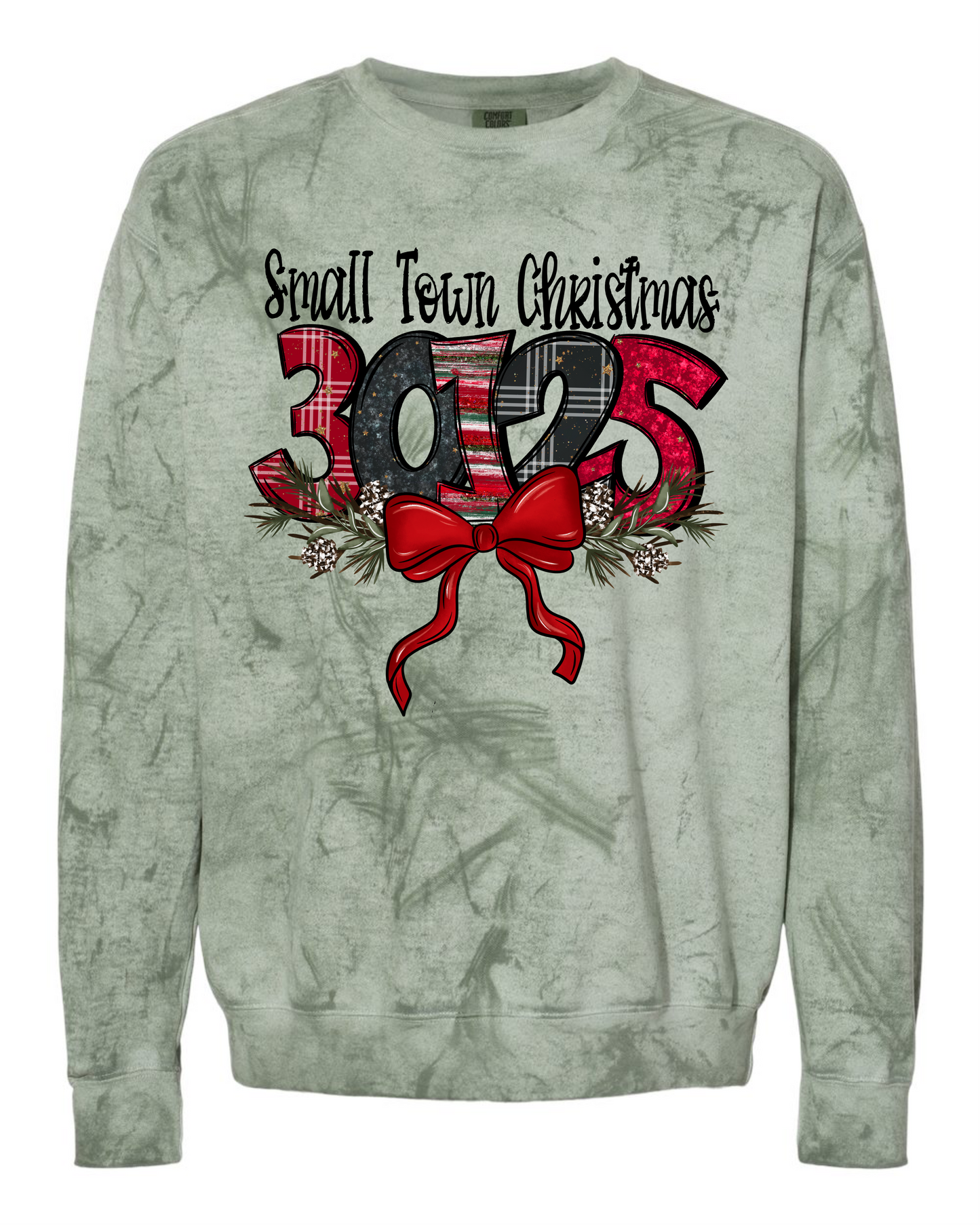 Small Town Cedartown Zip Code Shirt Comfort Color (Plaid)