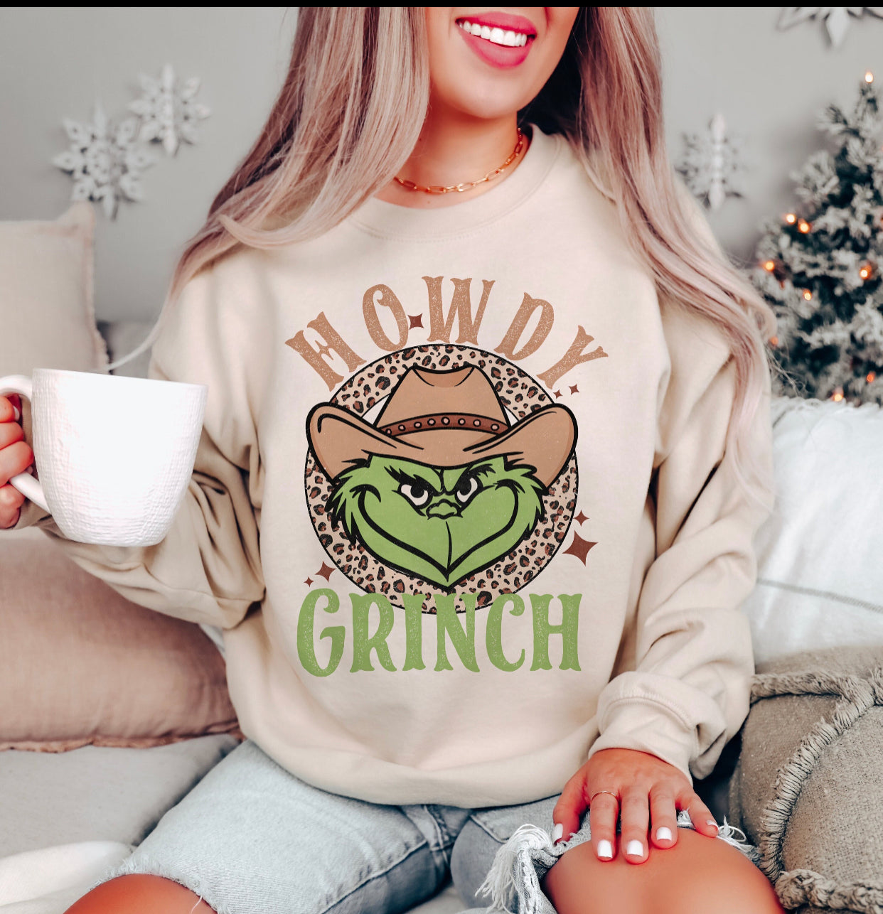 Howdy Grinch Sweatshirt