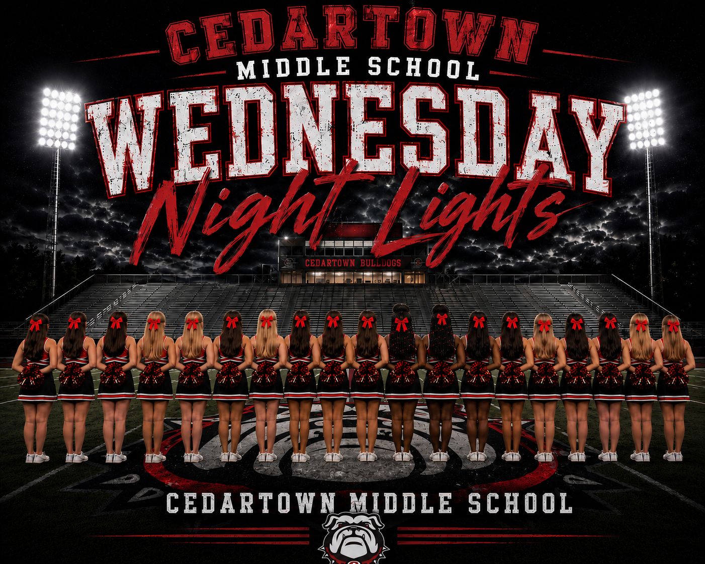Friday Night Lights Cheer-individual or group! choose your school