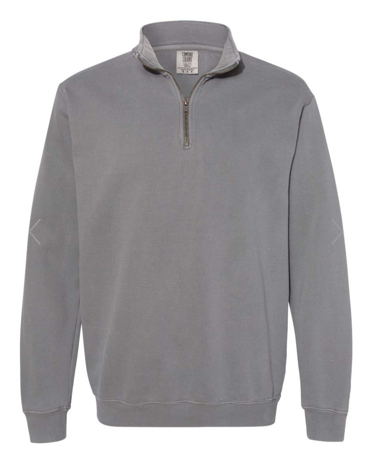 Comfort Color Qtr Zip