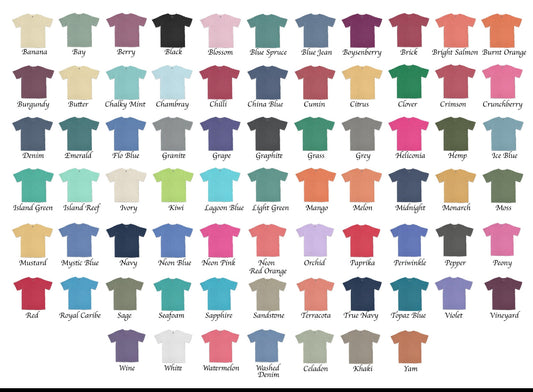 Mystery Comfort Color Tee