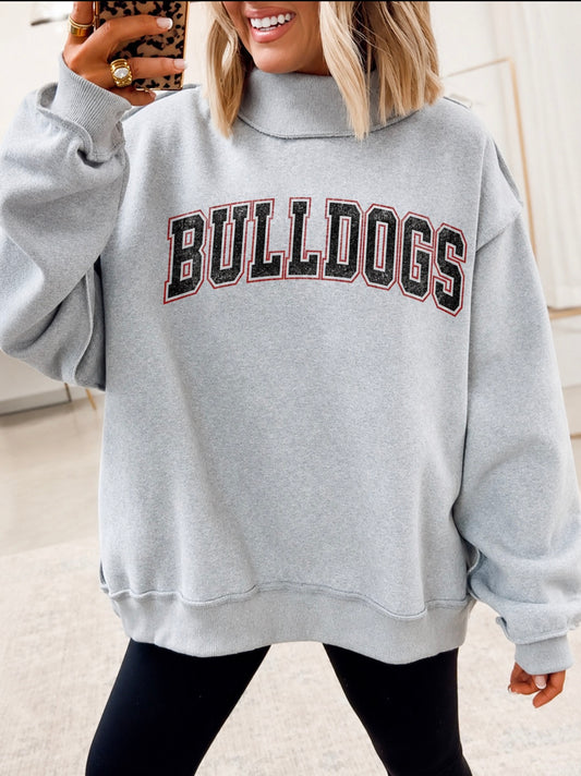 Single/Double Print Mockneck