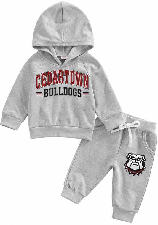 Youth Sweatsuits-add school in notes