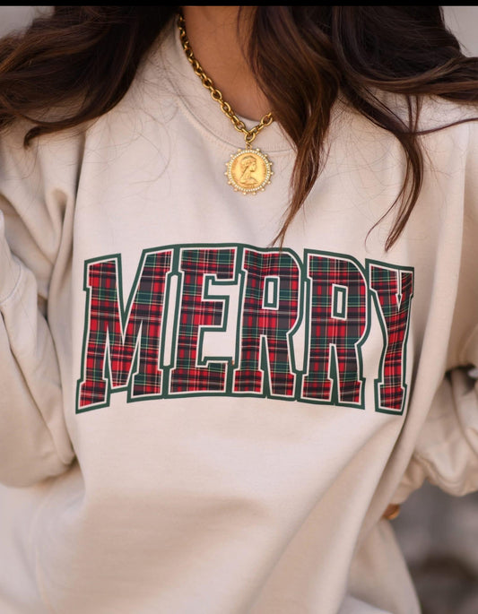 Merry Christmas Plaid