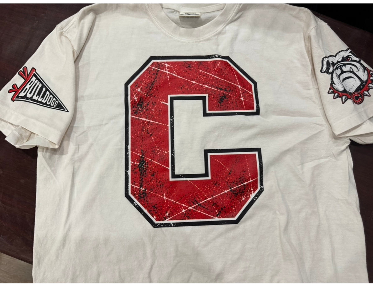 Boxy Mascot varsity shirt-customized