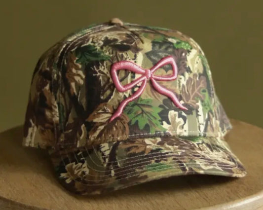 Camo Bow Hats