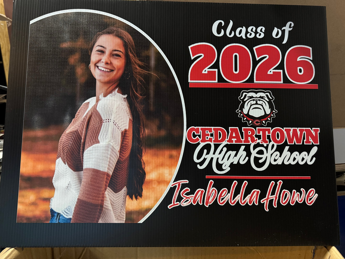 School Yard Sign