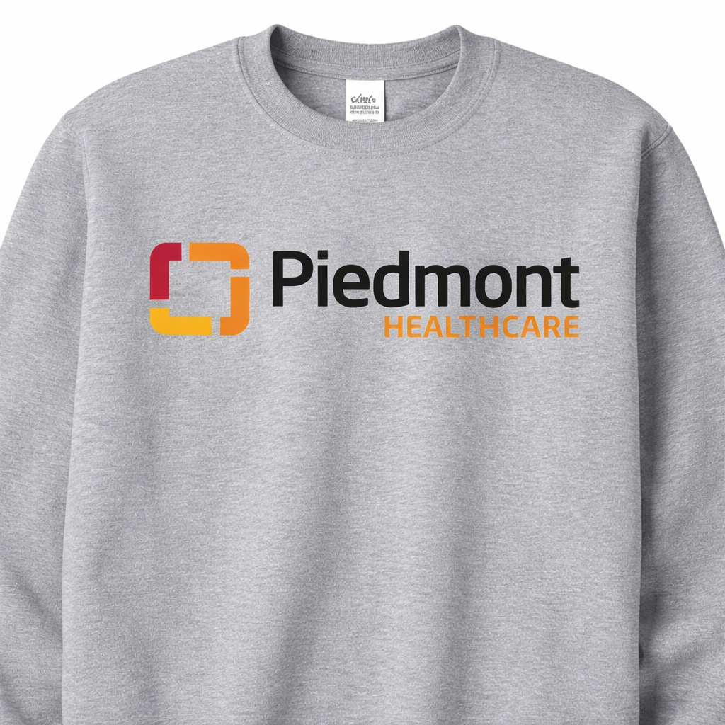 Crewneck sweatshirt professional printed front