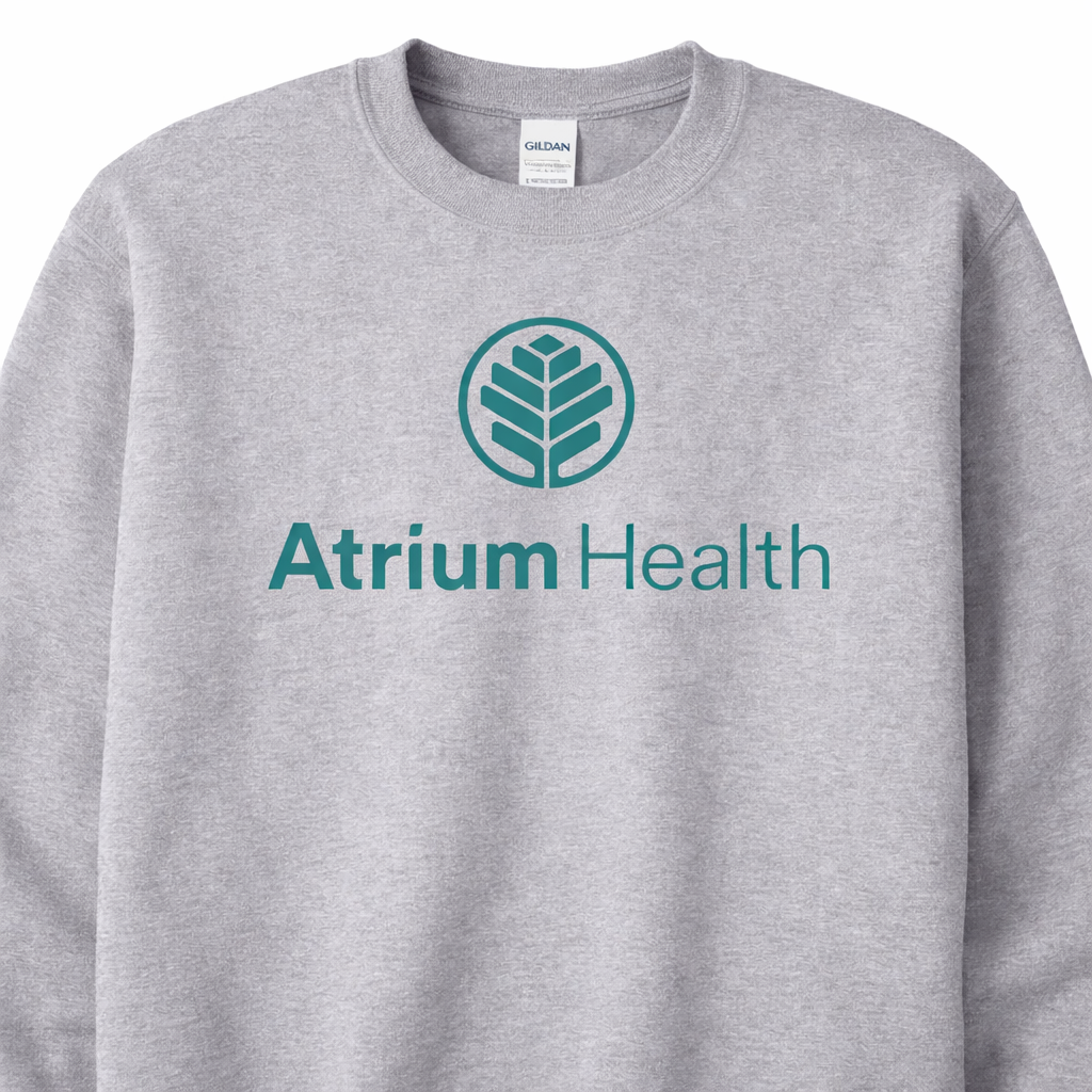 Crewneck sweatshirt professional printed front