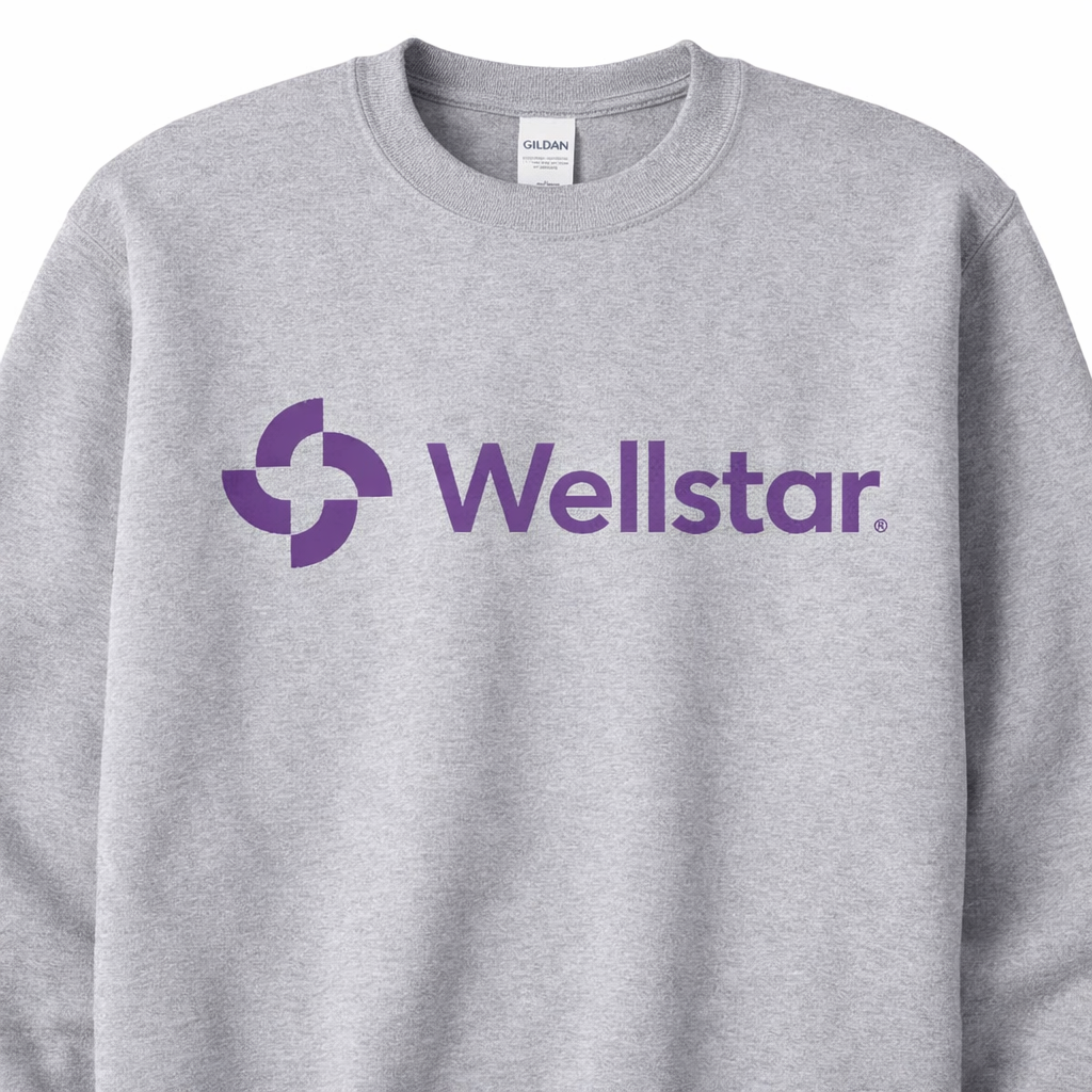 Crewneck sweatshirt professional printed front