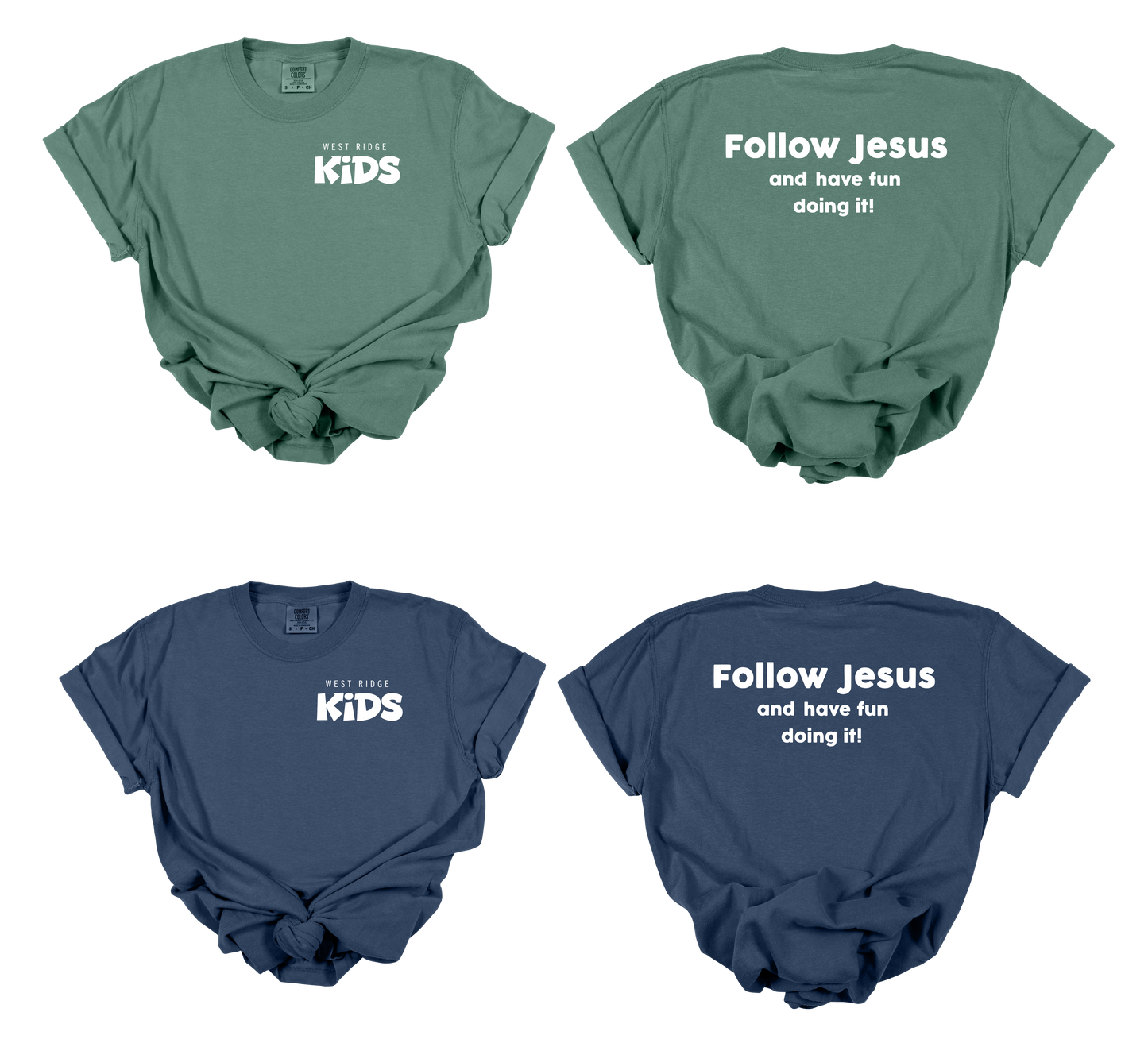 West Ridge Kids Comfort Color Tees