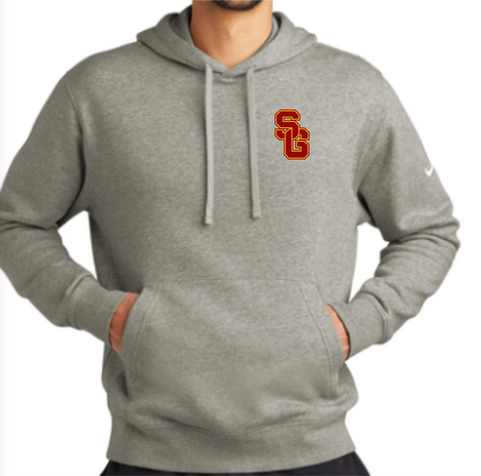 Spring Garden Nike Hoodie with Embroidered Logo