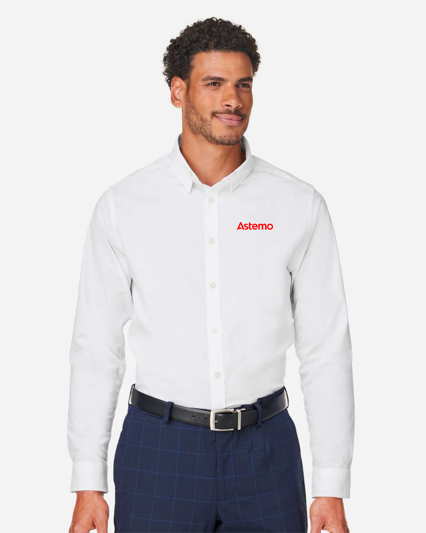 Devon and Jones Men's CrownLux Performance® Spencer Poplin Dress Shirt