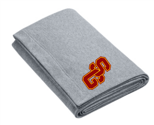 Spring Garden Stadium Blanket with embroidered logo