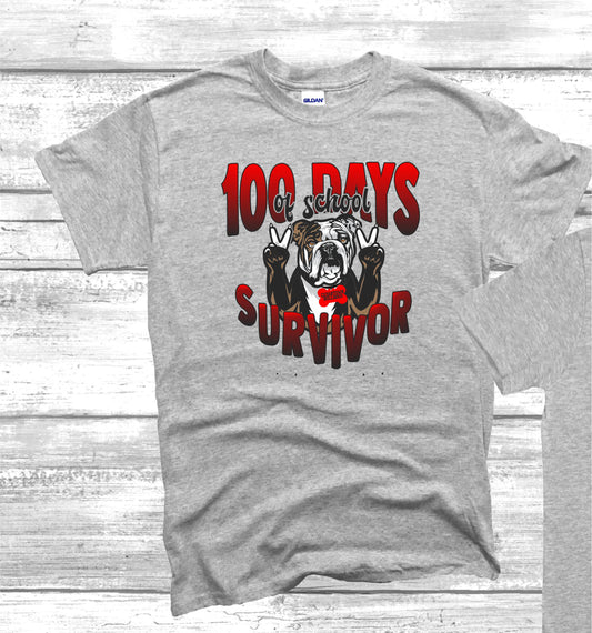 100 Days Survivor 2023 Bulldogs or Jackets