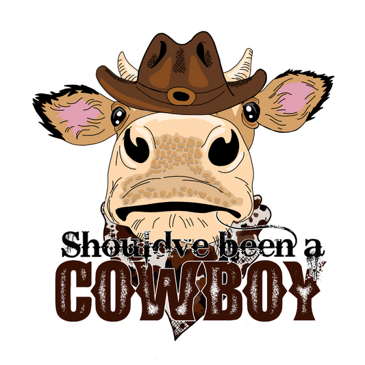 Should've been a Cowboy Design Transfer