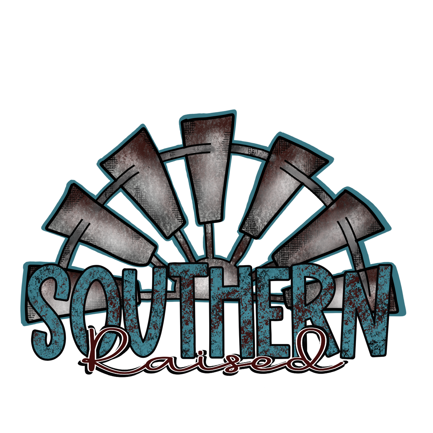 Southern Raised Design Transfer