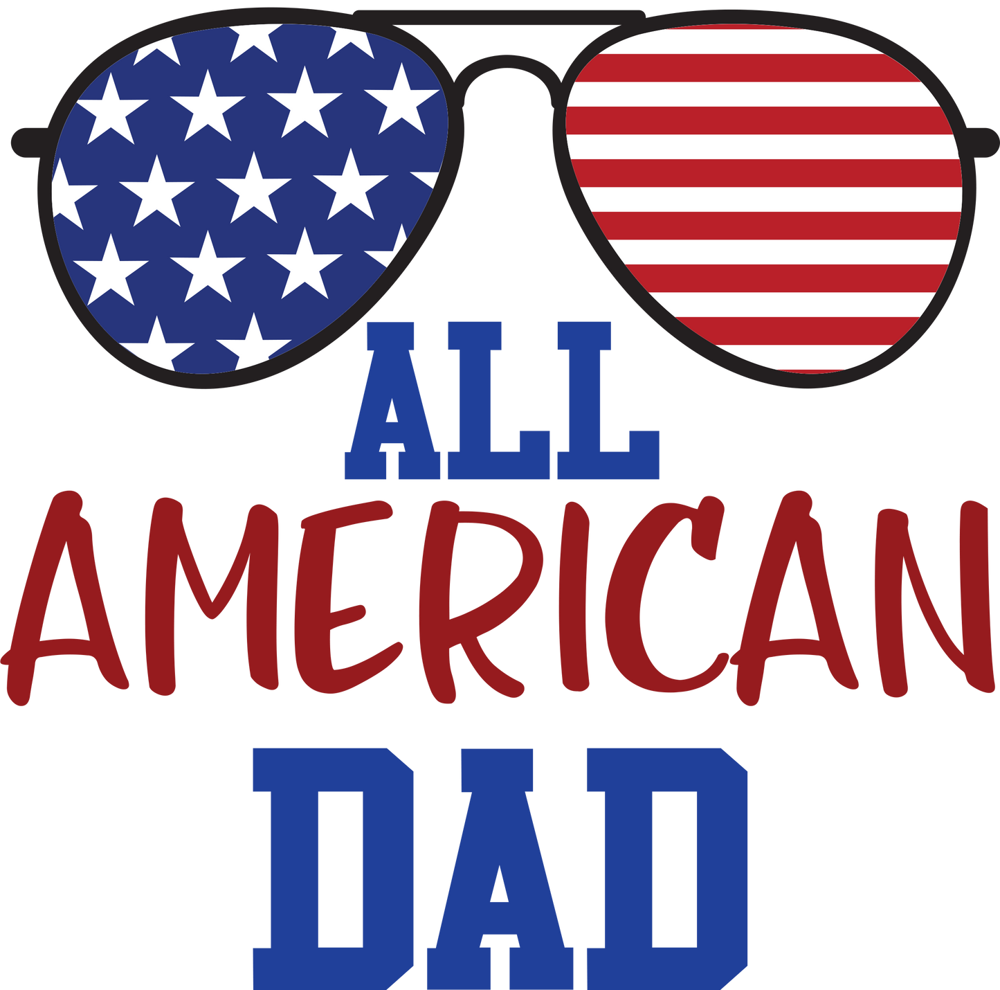All American Dad Design Transfer