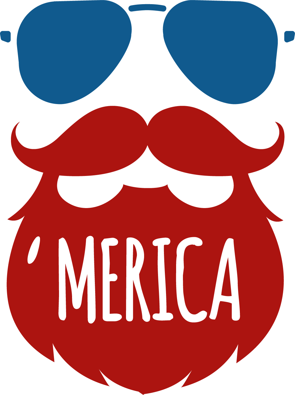 Merica Beard 1 Design Transfer